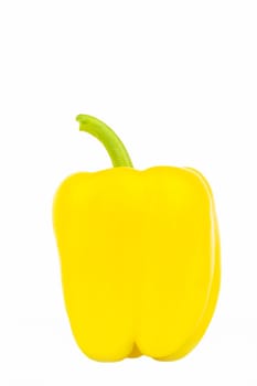 A ripe yellow pepper,exempt