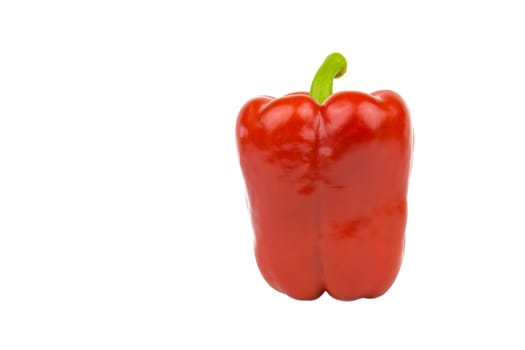 A ripe red pepper,exempt