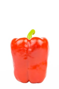 A ripe red pepper,exempt