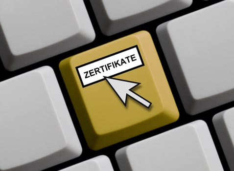 All about certificates online