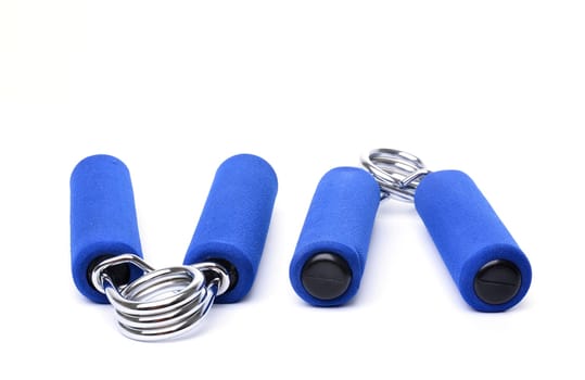 hand grip foam handle on white background