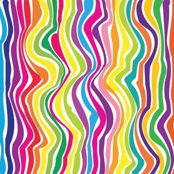 Colorful striped background for your design