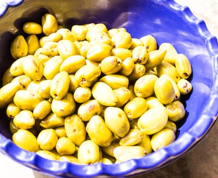 Pickled garcinia fruit ,favorite fruit dessert in Thailand