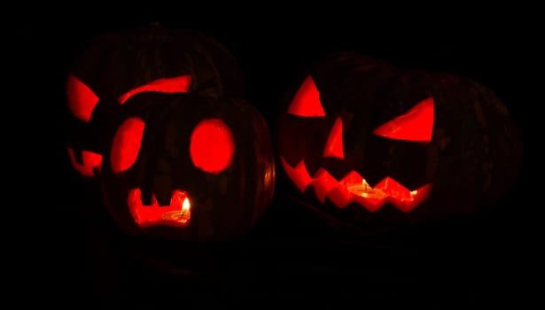 Pumpkins for Halloween celebration.