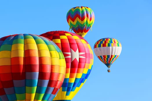 hot air balloons