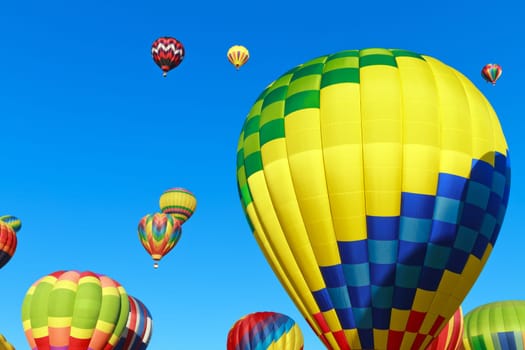 hot air balloons