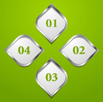 Abstract elegant colourful design template. Vector background eps 10