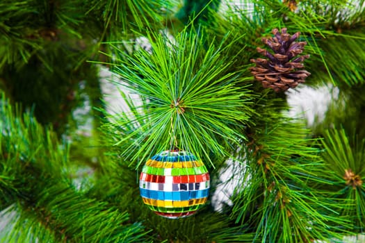 Decorated Christmas tree