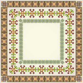 border elements of the old motifs created