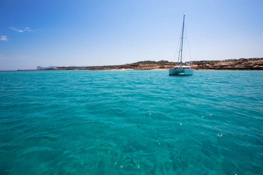 Comte Conta Cala in Sant Josep of Ibiza at balearic islands