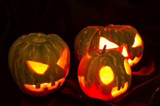 Pumpkins for Halloween celebration.