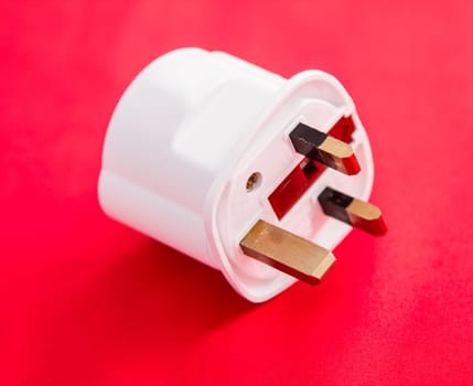 One British portable adaptor converter .