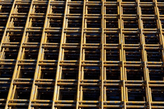 Reinforcing steel mesh