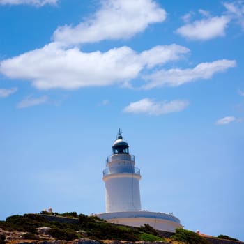 Ibiza Sa Conillera Conejera island lighthouse in San Antonio