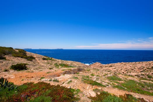 Ibiza Satorre in San Antonio Abad mediterranean view at Balearic isands
