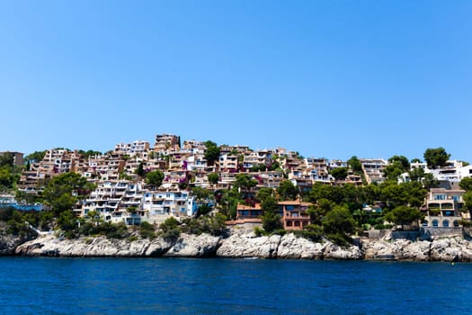 View of Mallorca coast, balearic islands, Spain