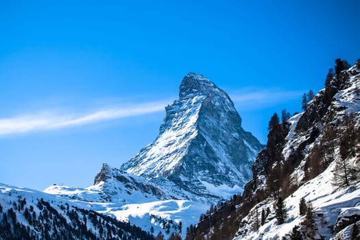 The Matterhorn in Switzerland