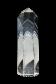 A large rock crystal with phantom crystals
