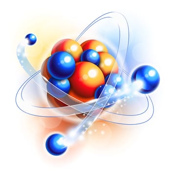 Molecule, atoms and particles in motion