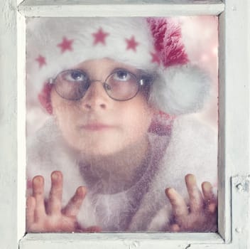 waiting for Santa Claus