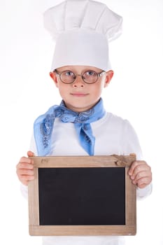 Cook with menu board