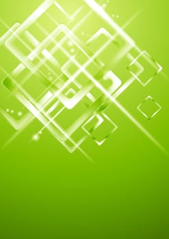Abstract light green tech background. Vector design eps 10