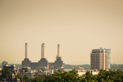 Battersea Power Station in London, England, UK
