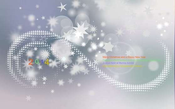 Christmas card for a magical Christmas (and a Happy New Year)