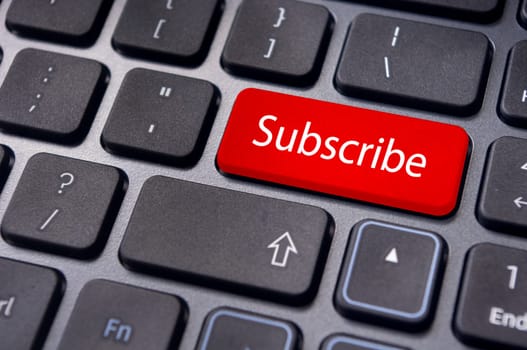 a subscribe message on keyboard enter key, for conceptual usage.