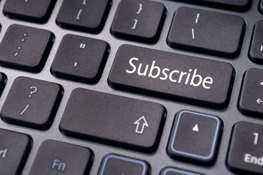 a subscribe message on keyboard enter key, for conceptual usage.