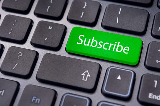 a subscribe message on keyboard enter key, for conceptual usage.