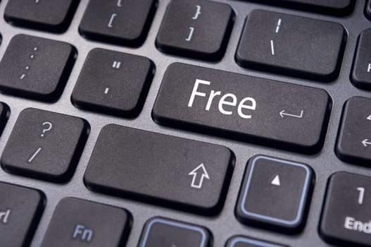 A free message on enter key of keyboard, for conceptual usage.