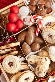 Various places and snacks for Christmas