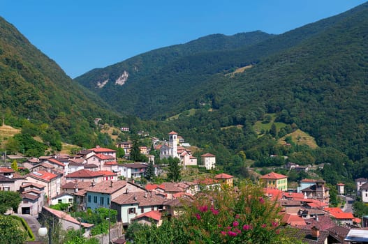 Arogno a typical Ticino village