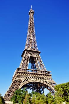 The Eiffel Tower in Paris, France