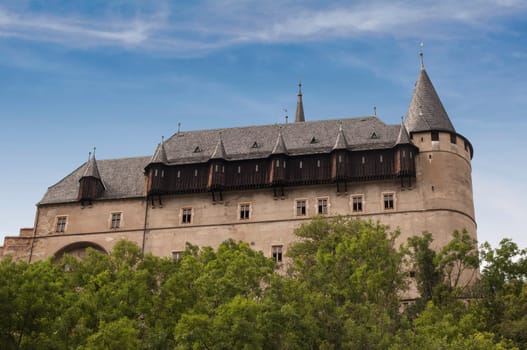 Karlstejn castle in Central Bohemia, Czech Republic.