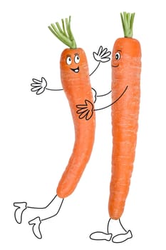 Cheerful carrots