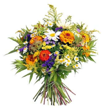 Bouquet of flowers from the cottage garden