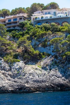 view of Mallorca coast, balearic islands, Spain