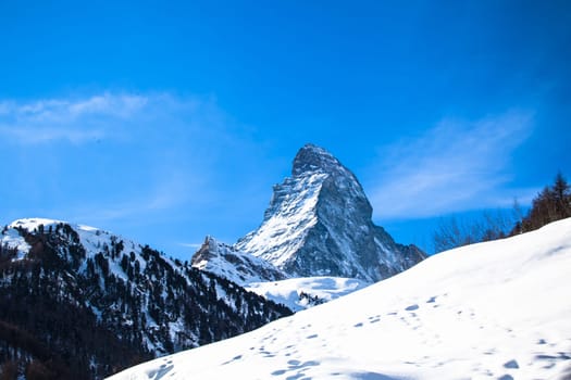 The Matterhorn in Switzerland