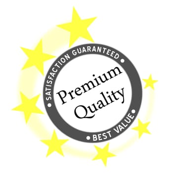 warranty label and certificate of quality