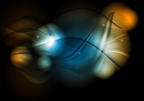 Abstract shiny wavy background. Vector design eps 10