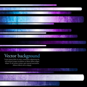 Dark blue and purple stripes. Vector background eps 10