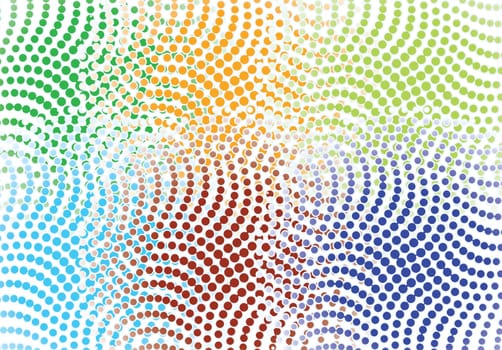 doted background illustration