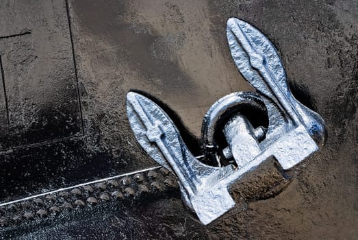 Anchor of a ship