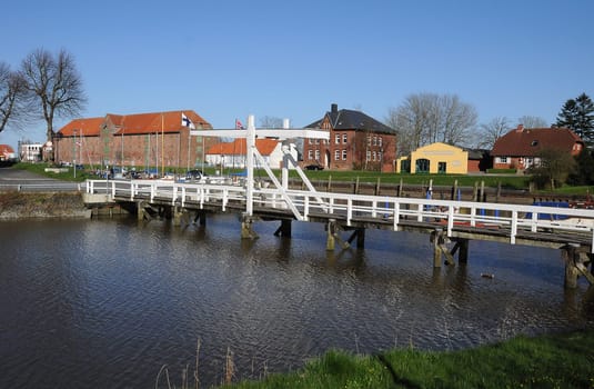 white bridge