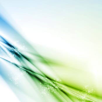 Abstract blue and green background. Vector design eps 10