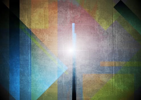 Grunge technology background. Vector illustration eps 10