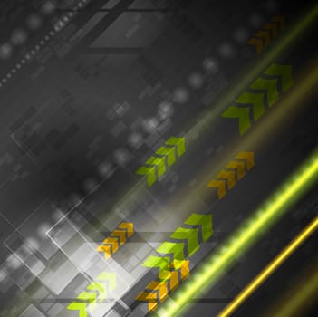 Concept abstract tech design. Vector background eps 10