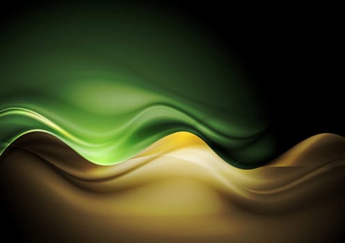 Abstract colourful wavy design. Vector background eps 10